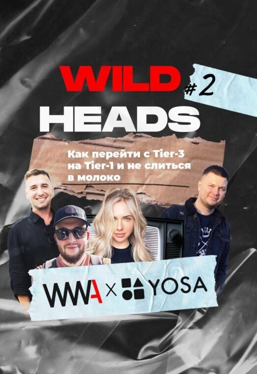 Как перейти с Tier-3 на Tier-1 и не слиться в молоко. Wild heads 2