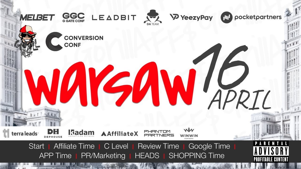 GorillAff$ в Варшаве. 16 | 04 | 2025